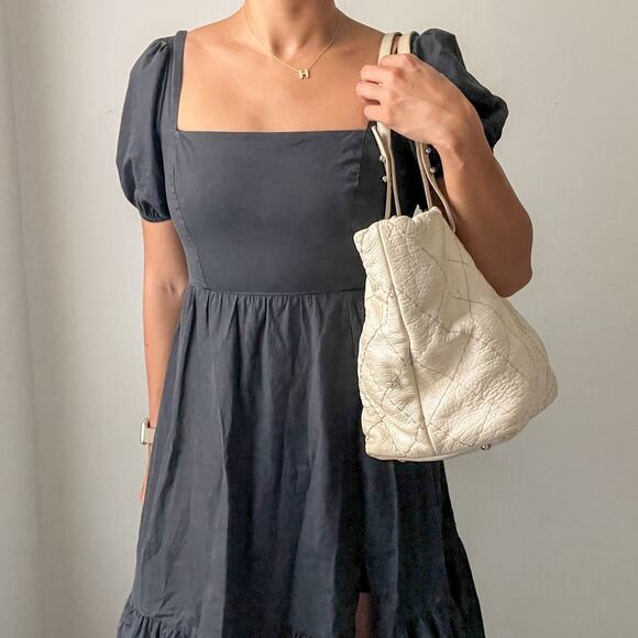 CHANEL On the Road Cream Leather Large Tote - Picture 13 of 15